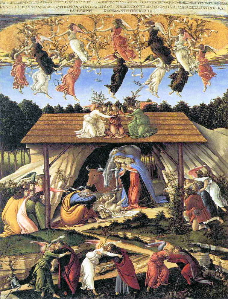 Botticelli: Mystische Geburt Christi