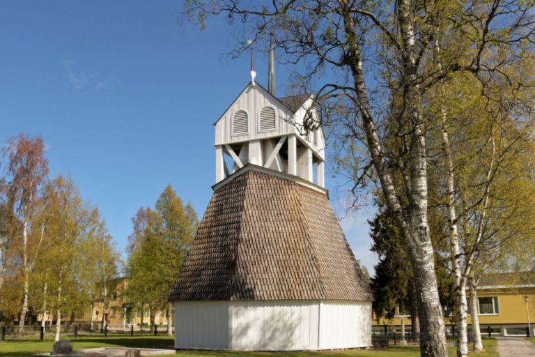Achteckkirche in Skelleftea
