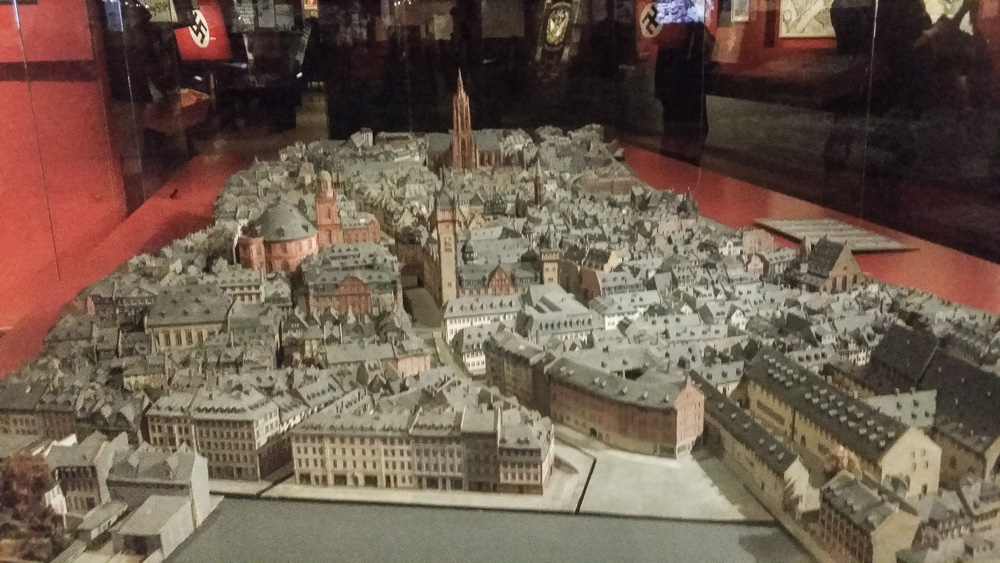 Modell Vorkriegsfrankfurt
