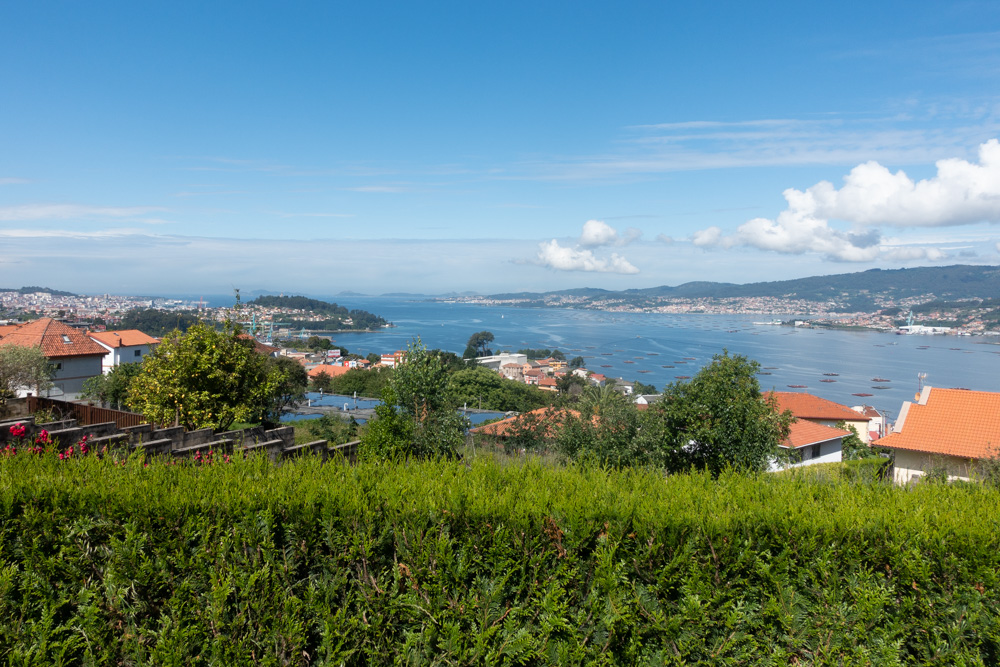 Blick auf den Ria de Vigo