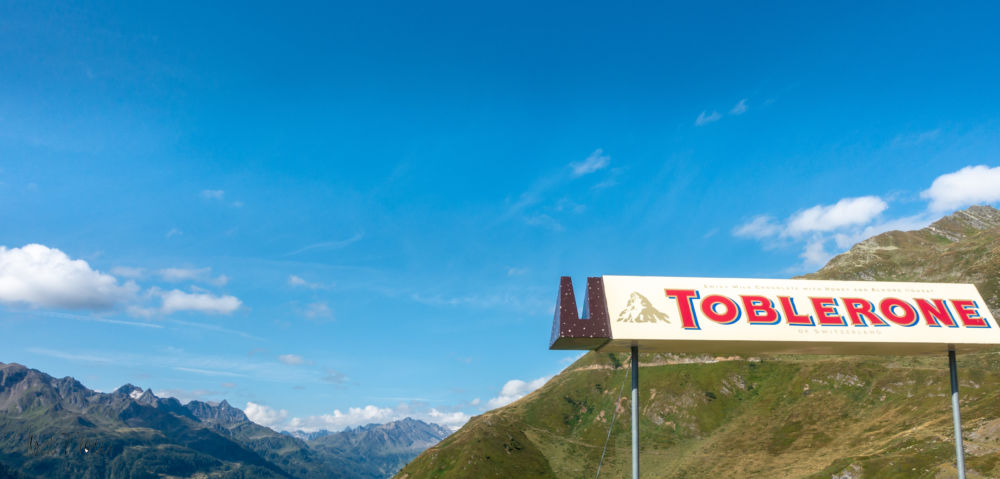 Aussicht vom Gotthard - ganz ohne Werbung
