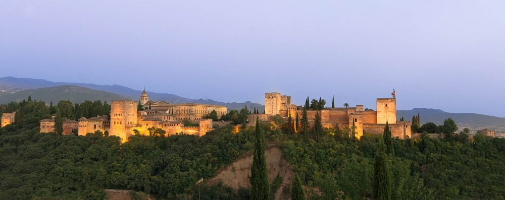 Alhambra vom Mirador de San Nicolas aus