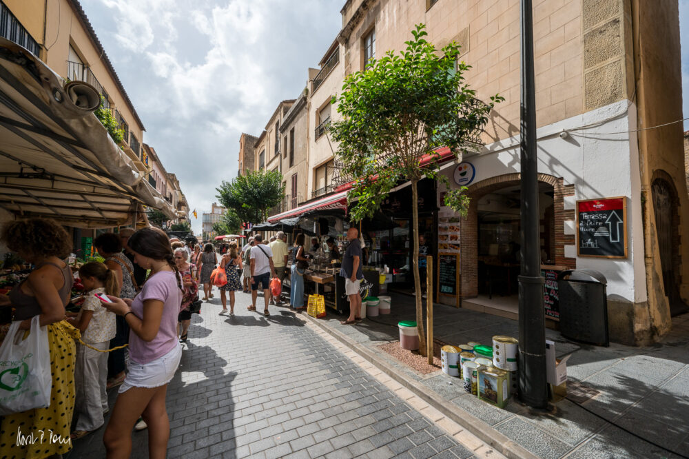 Markt in Palafrugell
