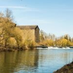 Schleuse mit Löhnberger Mühle Schleuse mit Löhnberger Mühle