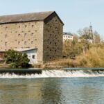 Schleuse mit Löhnberger Mühle Schleuse mit Löhnberger Mühle