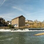 Schleuse mit Löhnberger Mühle Schleuse mit Löhnberger Mühle