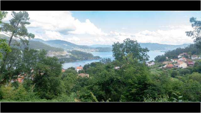 Blick auf den Ria de Vigo Blick auf den Ria de Vigo