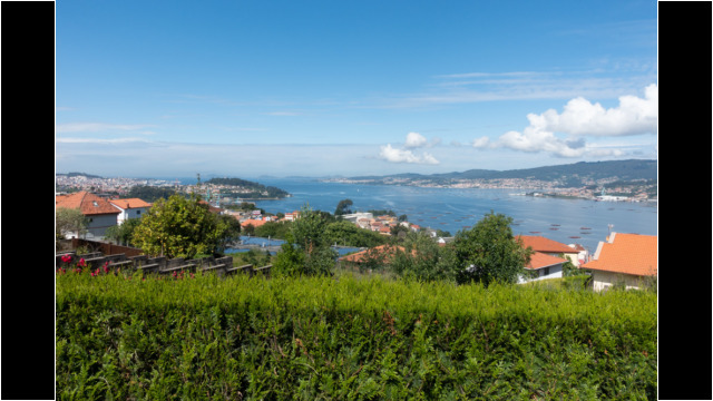Blick auf den Ria de Vigo Blick auf den Ria de Vigo