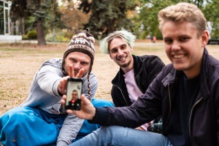 Die Jungs im Park