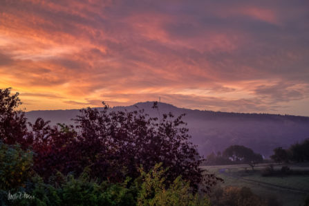 Sonnenaufgang vor meinem Fenster