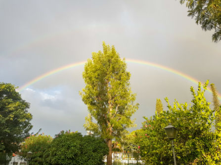 Regenbogen über La Gomera