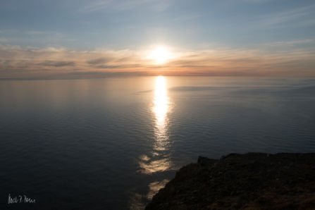 Mitternachtssonne am Nordkap